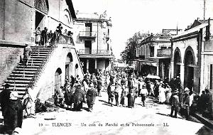 TLEMCEN - LE MARCHE ET LA POISSONERIE